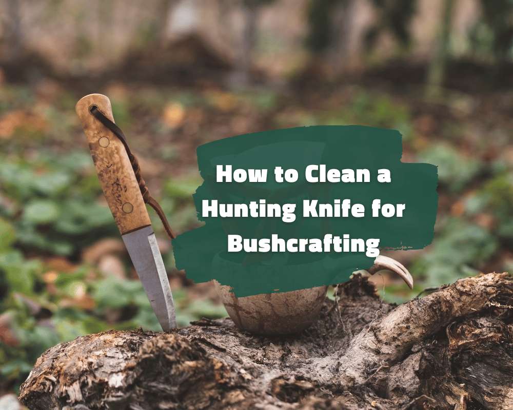 How to Clean a Hunting Knife for Bushcrafting
