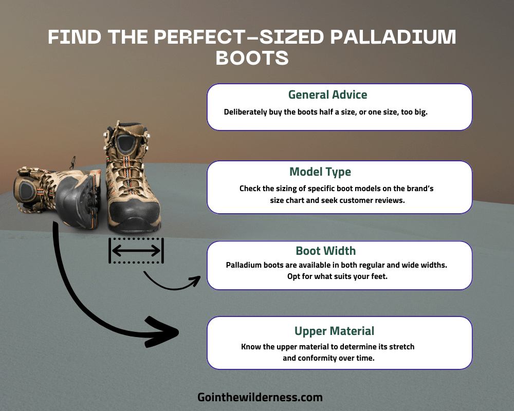 How to find the perfect-sized Palladium boots